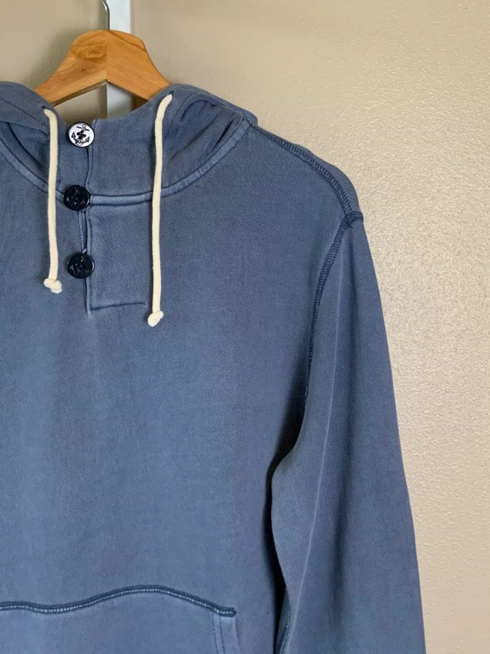 J. Crew Garment-Dyed French Terry Pullover Hoodie